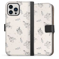 Sideflip mit langer Lasche schwarz