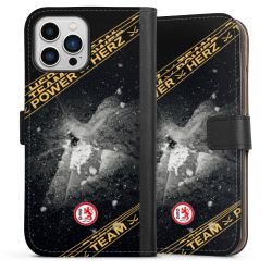 Sideflip mit langer Lasche schwarz