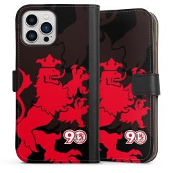 Sideflip mit langer Lasche schwarz