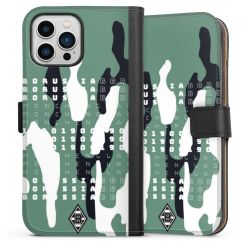 Sideflip mit langer Lasche schwarz