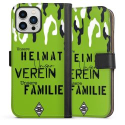 Sideflip mit langer Lasche schwarz