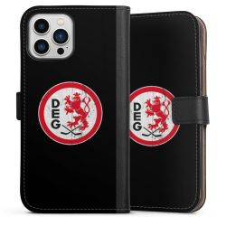 Sideflip mit langer Lasche schwarz