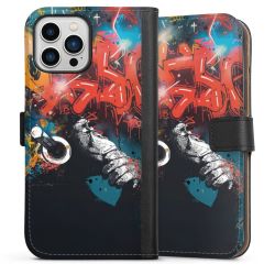 Sideflip Fodral med flap svart