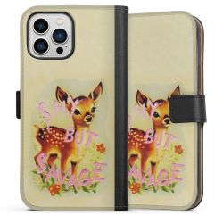 Sideflip Fodral med flap svart