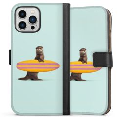 Sideflip Fodral med flap svart