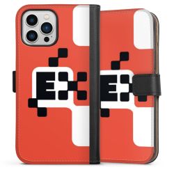 Sideflip Fodral med flap svart