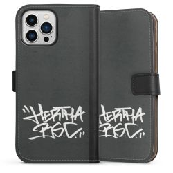 Sideflip mit langer Lasche schwarz