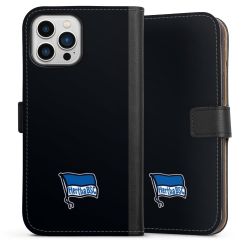 Sideflip mit langer Lasche schwarz