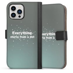 Sideflip Fodral med flap svart