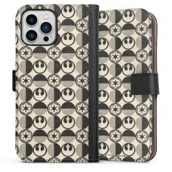 Sideflip mit langer Lasche schwarz