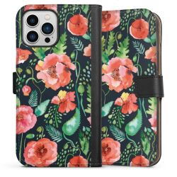 Sideflip Fodral med flap svart