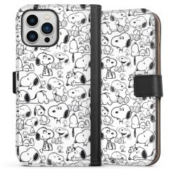 Sideflip mit langer Lasche schwarz