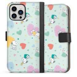 Sideflip mit langer Lasche schwarz