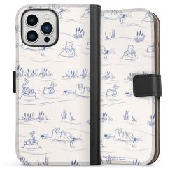 Sideflip mit langer Lasche schwarz