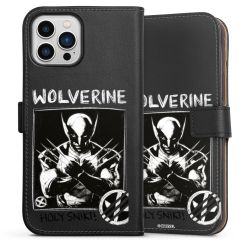 Sideflip mit langer Lasche schwarz