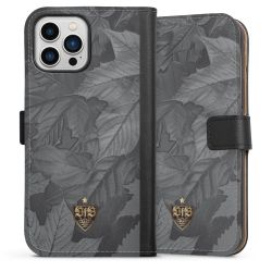 Sideflip mit langer Lasche schwarz