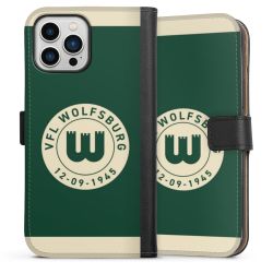 Sideflip mit langer Lasche schwarz