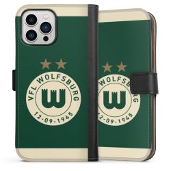 Sideflip mit langer Lasche schwarz