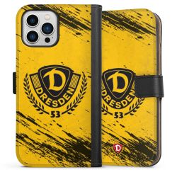 Sideflip mit langer Lasche schwarz