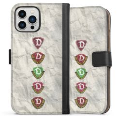 Sideflip mit langer Lasche schwarz