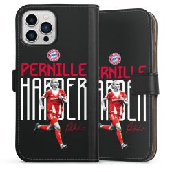 Sideflip mit langer Lasche schwarz