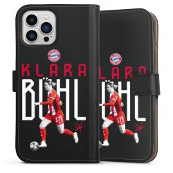 Sideflip mit langer Lasche schwarz