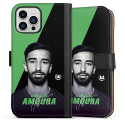 Sideflip mit langer Lasche schwarz