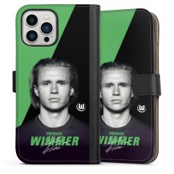 Sideflip mit langer Lasche schwarz