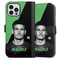 Sideflip mit langer Lasche schwarz