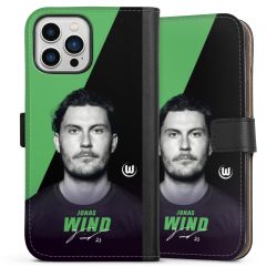 Sideflip mit langer Lasche schwarz