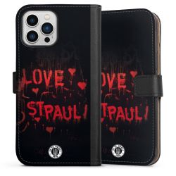 Sideflip mit langer Lasche schwarz