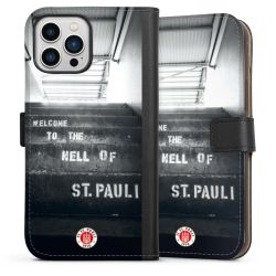 Sideflip mit langer Lasche schwarz