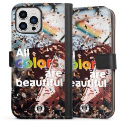 Sideflip mit langer Lasche schwarz