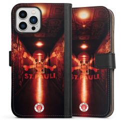 Sideflip mit langer Lasche schwarz