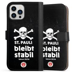 Sideflip mit langer Lasche schwarz