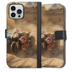 Sideflip mit langer Lasche schwarz