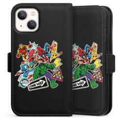 Sideflip with flap black/lateral flap