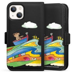 Sideflip with flap black/lateral flap