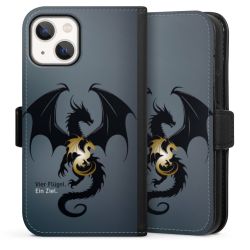 Sideflip with flap  black