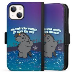 Sideflip mit Lasche schwarz