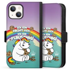 Sideflip mit Lasche schwarz