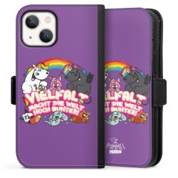 Sideflip mit Lasche schwarz