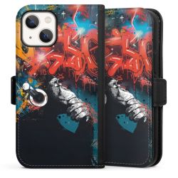 Sideflip with flap  black