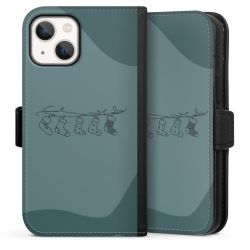 Sideflip with flap  black