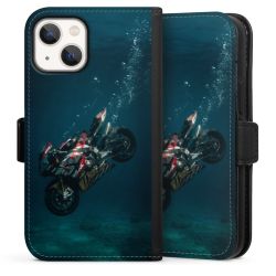 Sideflip mit Lasche schwarz