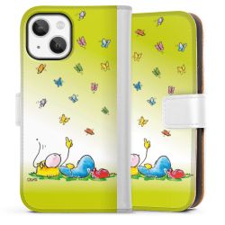 Sideflip mit Lasche weiß