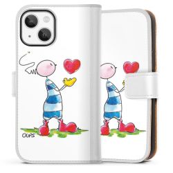 Sideflip mit Lasche weiß