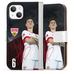 Sideflip mit Lasche weiß