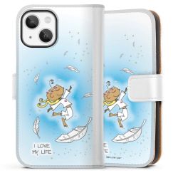 Sideflip mit Lasche weiß