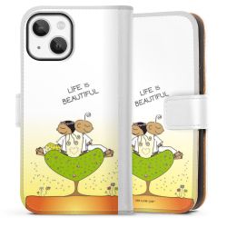 Sideflip mit Lasche weiß